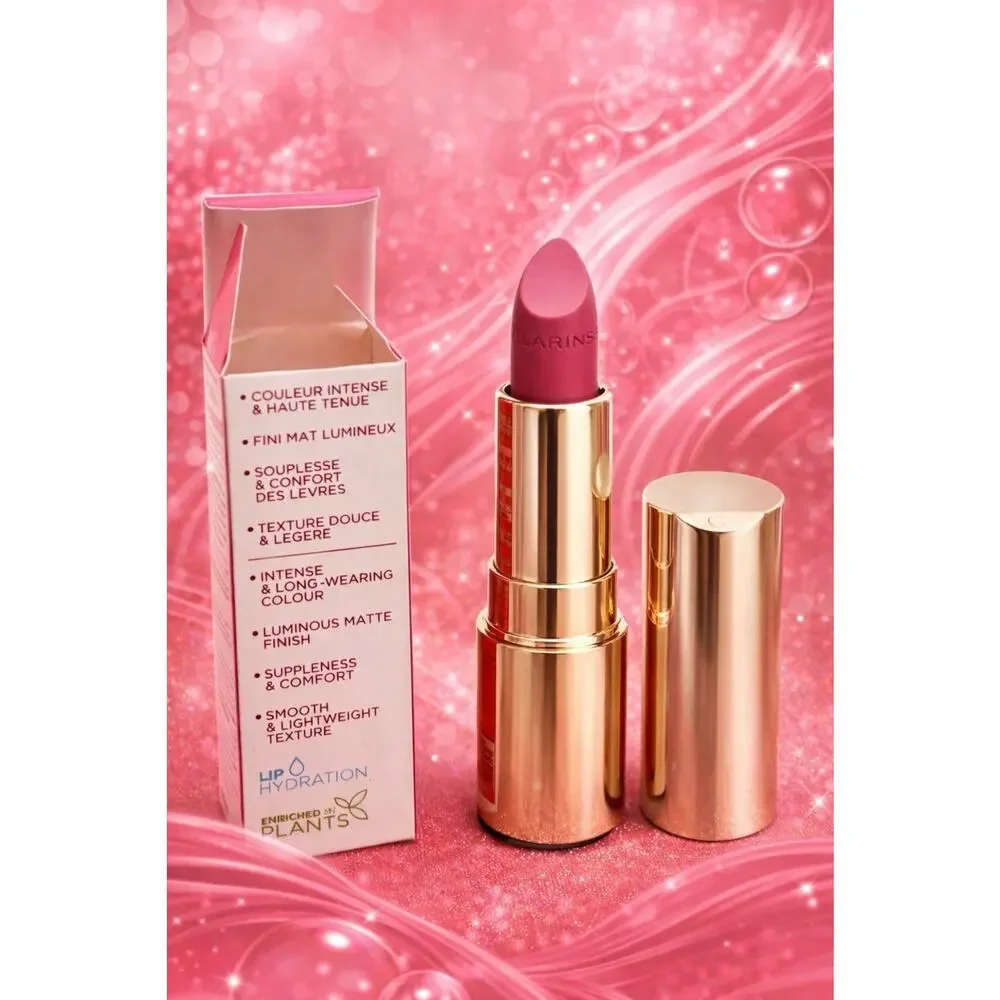 Clarins Joli Rouge Velvet 755V Litchi Matte Moisturizing Refillable Lipstick